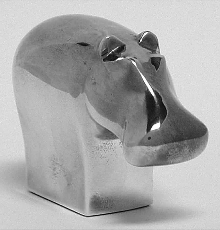 Animal Figurine-Miniature Hippopotamus - Boxed by Dansk-1