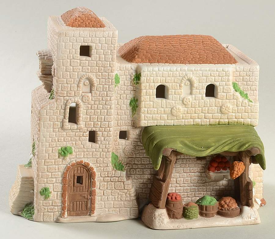 Little Town of Bethlehem Market Place - No Box by Department 56-1