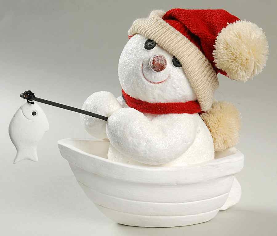 Billy Buttons Figurines Billy In Boat - Boxed by Department 56-1