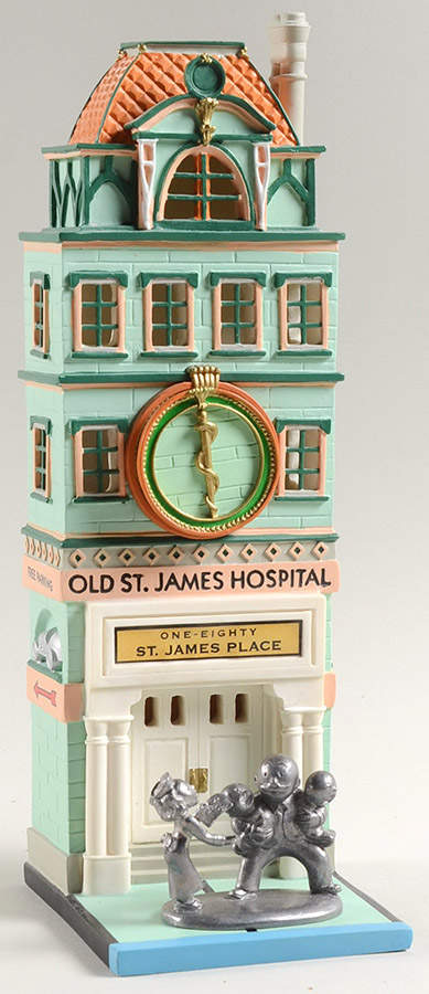 Monopoly Collection Old St James Hospital-Set Of 2 - Boxed by Department 56-1