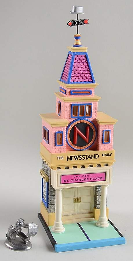 Monopoly Collection The Newsstand Daily-Set Of 2 - Boxed by Department 56-1