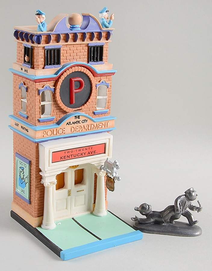 Monopoly Collection Police Department-Set Of 2 - No Box by Department 56-1