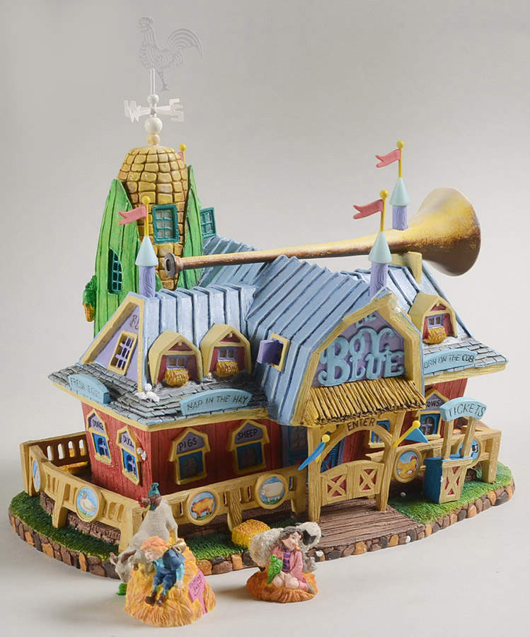 Storybook Village Lil' Boy Blue Petting Zoo-Set Of 3 - Boxed by Department 56-1