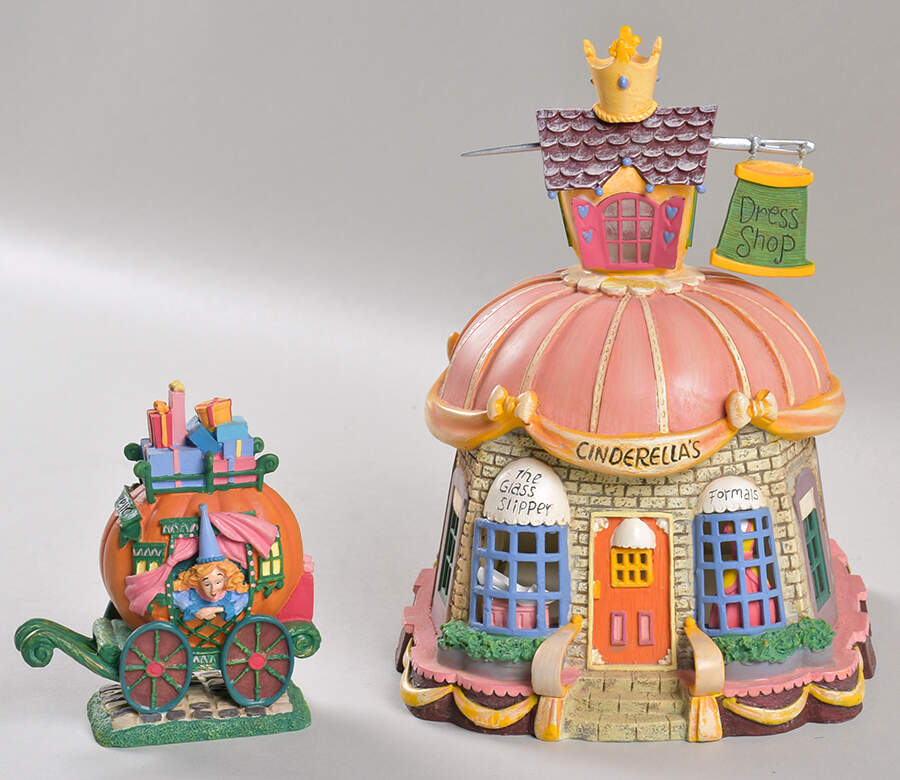 Storybook Village Cinderella's Dress Shop-Set Of 2 - Boxed by Department 56-1