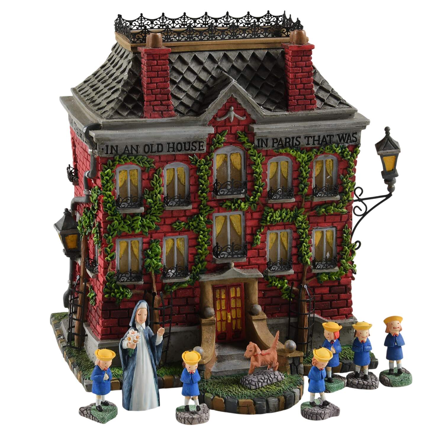 Storybook Village Old House In Paris Covered With-Set Of 9 - Boxed by Department 56-1