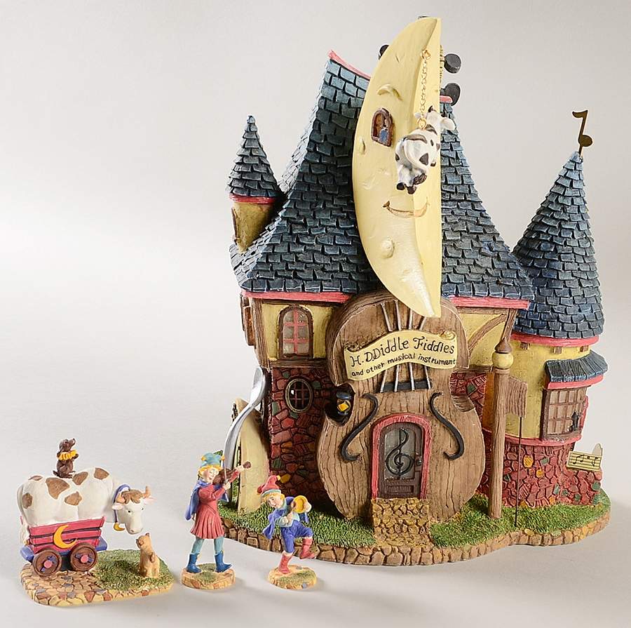 Storybook Village Hd Diddles & Fiddles-Set Of 4 - Boxed by Department 56-1