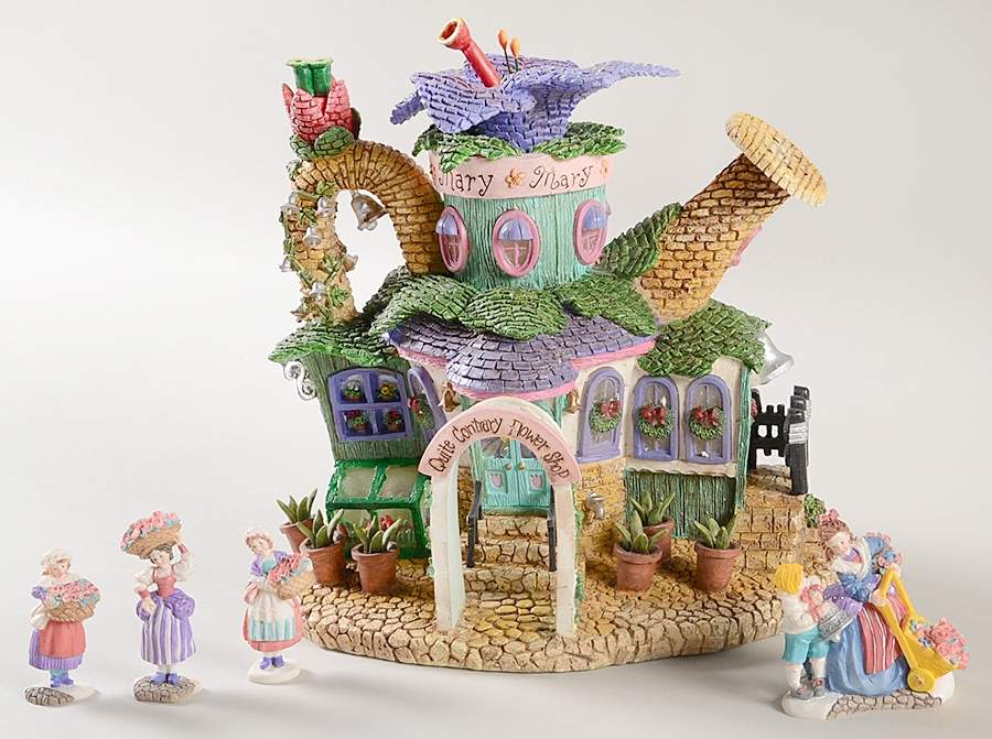 Storybook Village Mary Mary Quite Contrary-Set Of 5 - No Box by Department 56-1