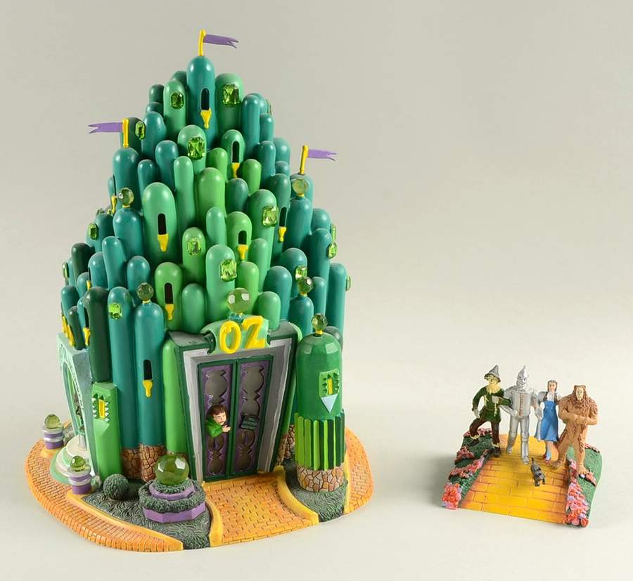Storybook Village Emerald City-Set Of 2 - No Box by Department 56-1