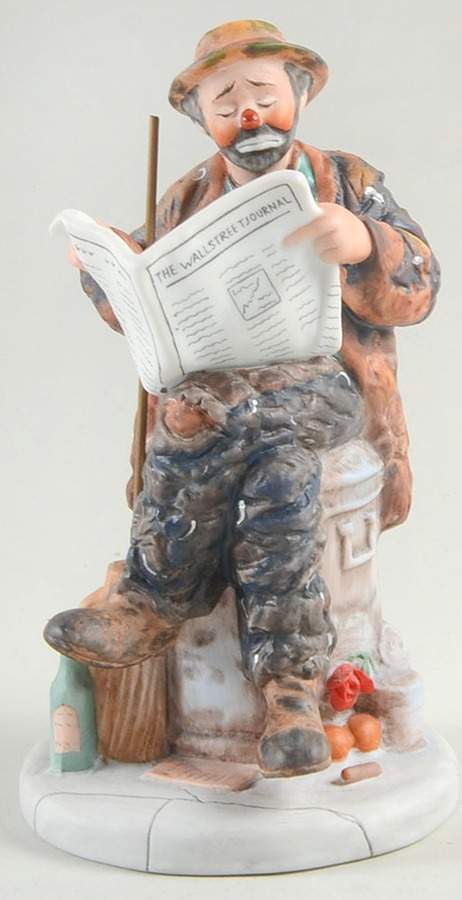 Emmett Kelly Clowns Wallstreet - Boxed by Dave Grossman-1