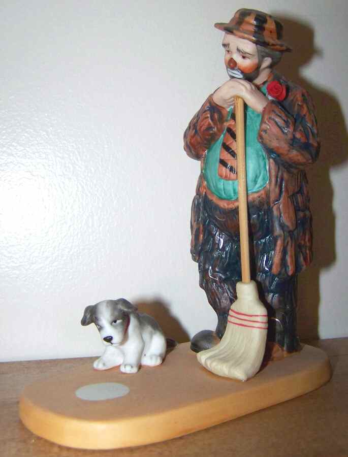 Emmett Kelly Clowns Mysterious Spotlight - Boxed by Dave Grossman-1