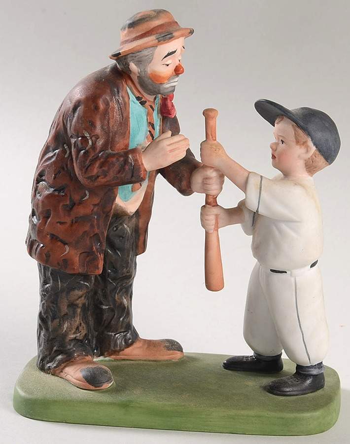 Emmett Kelly Clowns Choosing Sides - Boxed by Dave Grossman-1