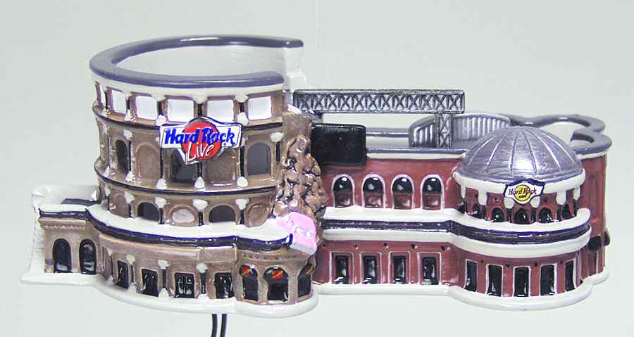 Snow Village Ornament Hard Rock Cafe-Orlando - Boxed by Department 56-1