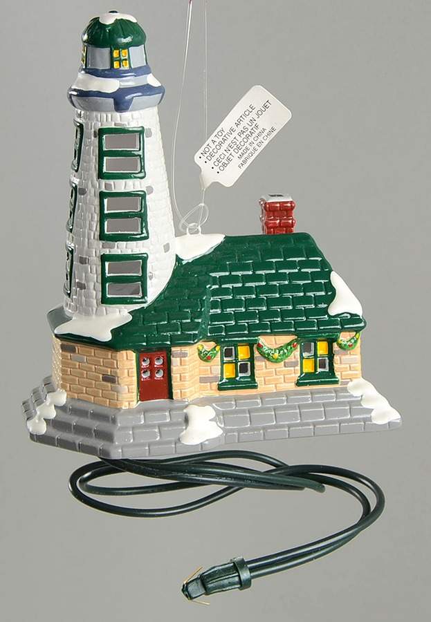 Snow Village Ornament Lighthouse - Boxed by Department 56-1