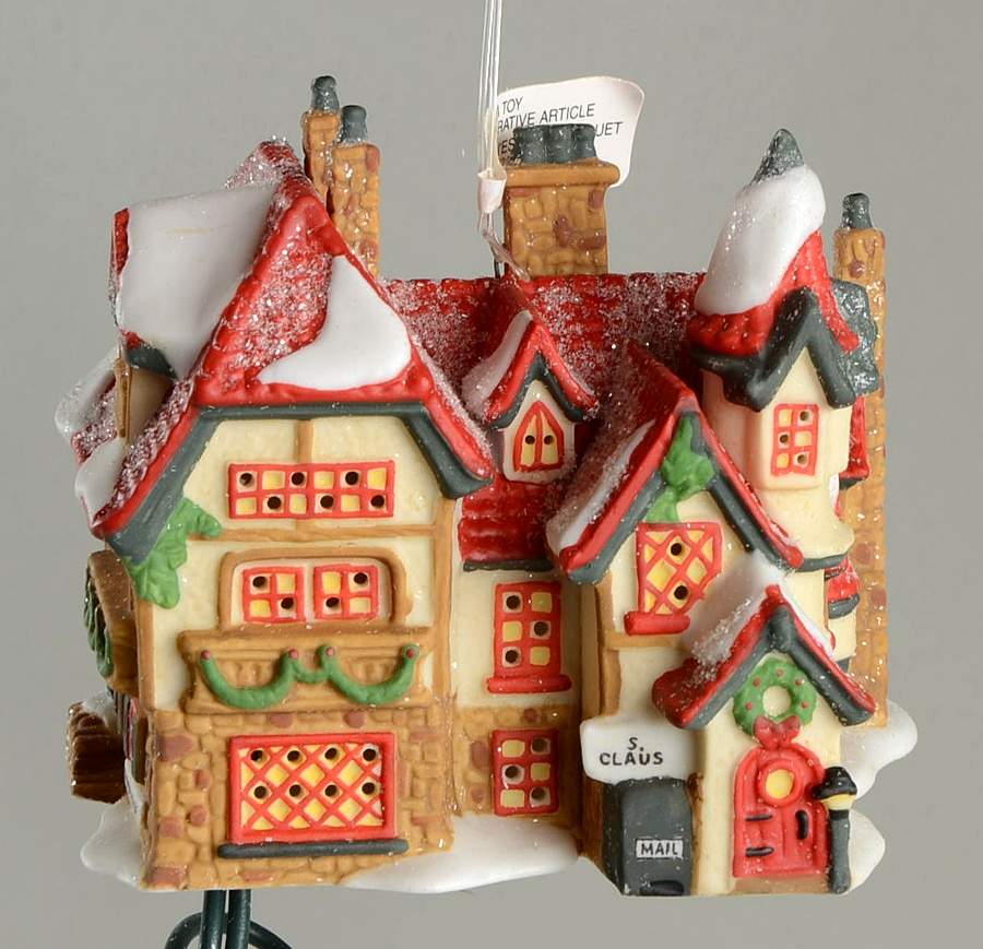 North Pole Ornament Santa's Workshop-Lighted - Boxed by Department 56-1