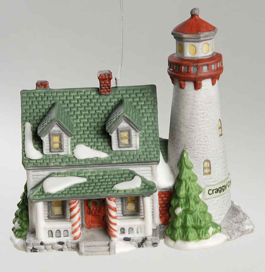 New England Village Ornament Craggy Cove Lighthouse/Non Lighted - No Box by Department 56-1