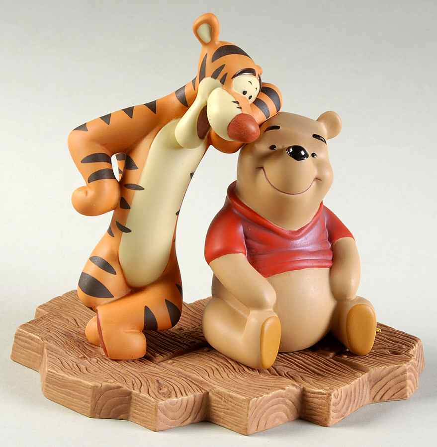 Pooh and Friends-Figurines Thanks For Being A Caring Sort Of Bear - No Box by Disney-1
