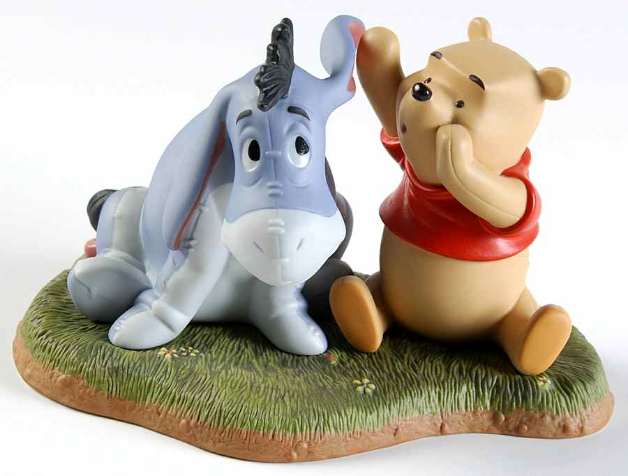 Pooh and Friends-Figurines Psst! You're A Grand Friend-Pass It On! - Boxed by Disney-1