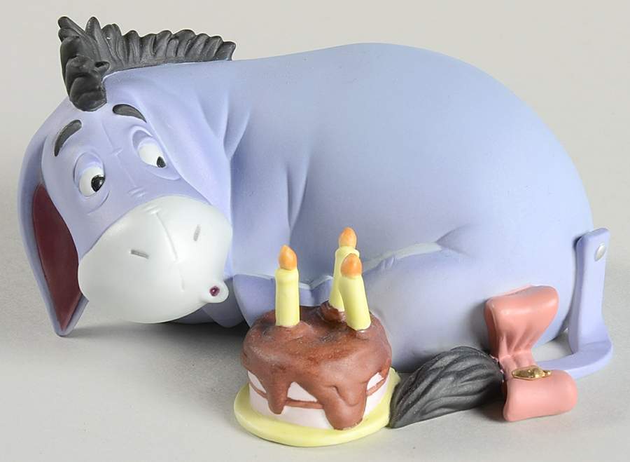 Pooh and Friends-Figurines Birthdays They Come They Go - Boxed by Disney-1