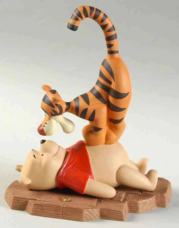 Pooh and Friends-Figurines Friends Put A Bounce In Your Heart - No Box by Disney-1