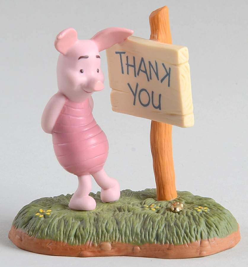 Pooh and Friends-Figurines A Heartfelt Little Thank You - Boxed by Disney-1