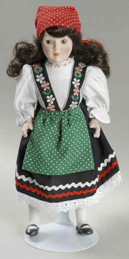 Dolls of The World Italy - No Box by Danbury Mint-1