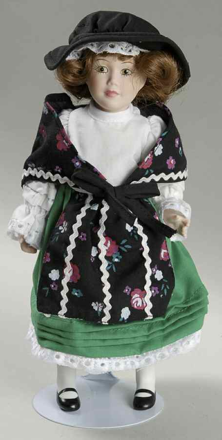 Dolls of The World Wales - Boxed by Danbury Mint-1