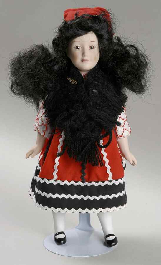 Dolls of The World Portugal - Boxed by Danbury Mint-1