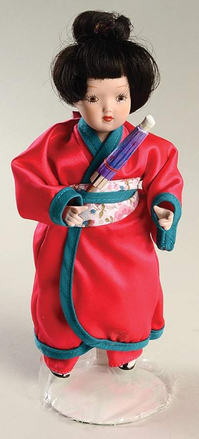 Dolls of The World Japan - With Box by Danbury Mint-1