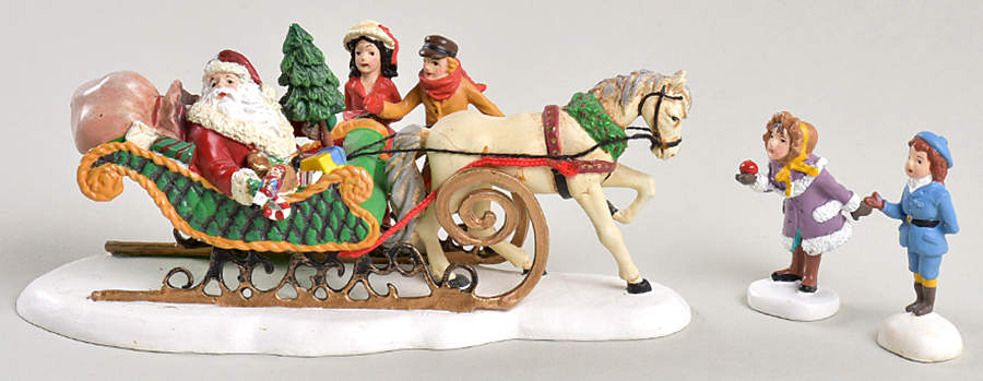 Seasons Bay A Sleigh Ride With Santa - Boxed by Department 56-1