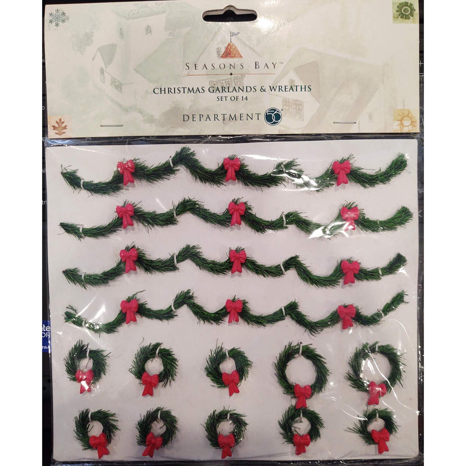 Seasons Bay Christmas Garlands And Wreaths - Boxed by Department 56-1