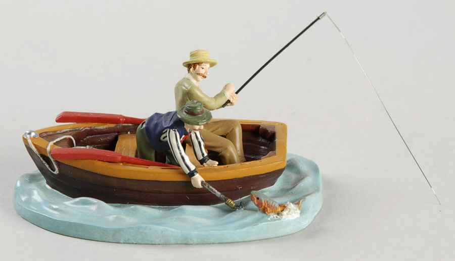 Seasons Bay Grand Day Of Fishing - Boxed by Department 56-1