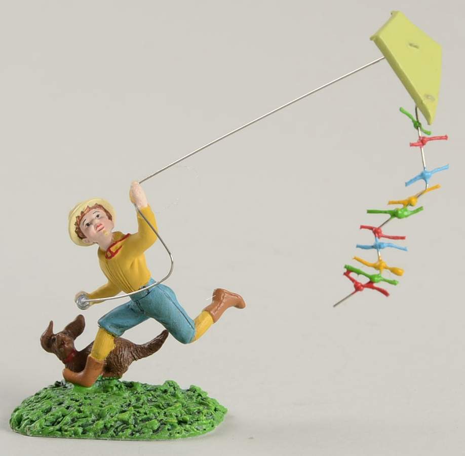 Seasons Bay The Kite Of Spring-Pewter - Boxed by Department 56-1