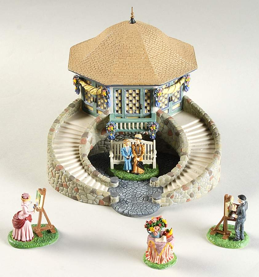 Seasons Bay Parkside Pavillion-Set Of 9 - Boxed by Department 56-1