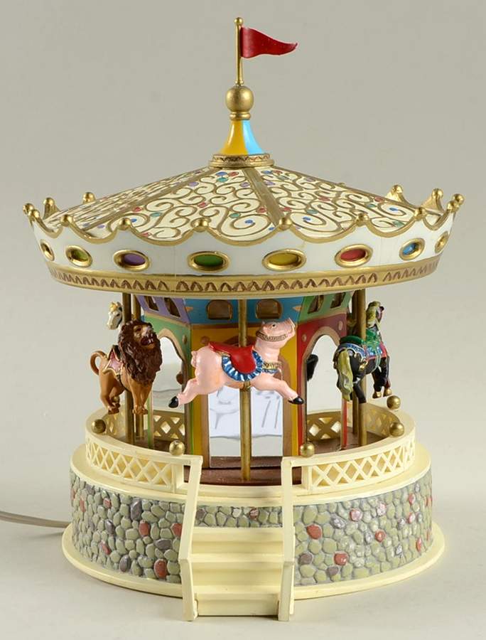 Seasons Bay Amusement Park Carousel - Boxed by Department 56-1
