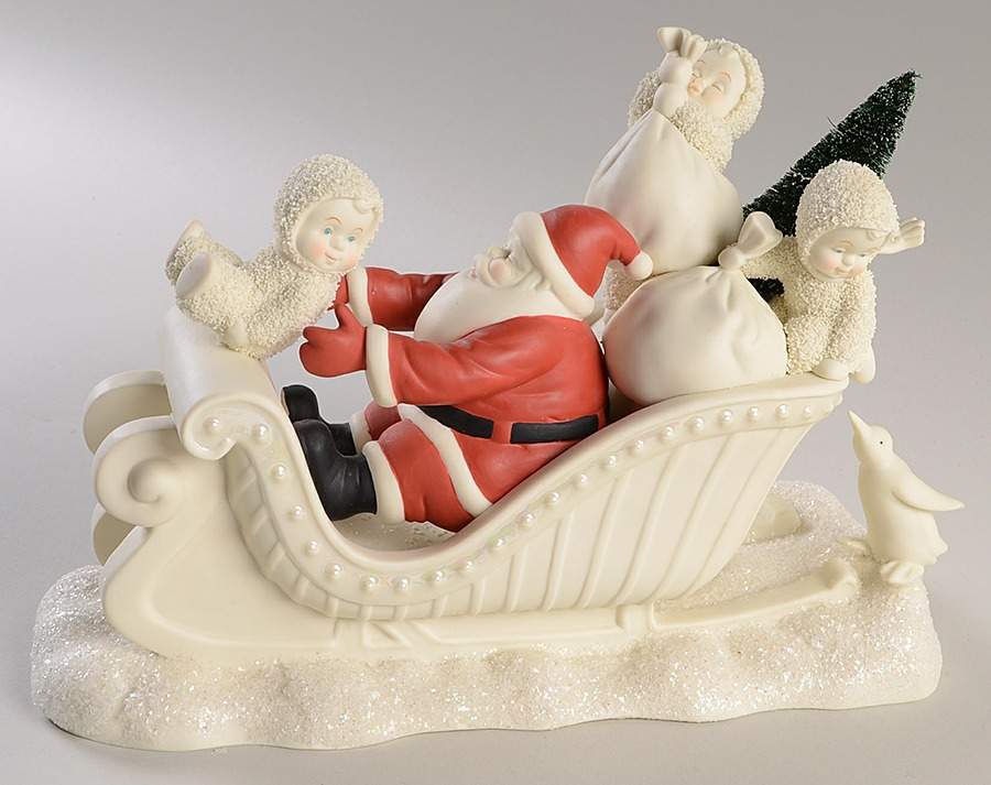 Santa & Mrs Claus - Guest Collection Delivering Christmas Joy - Boxed by Department 56-1