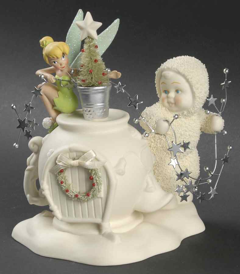Disney's Fairies - Guest Collection Trimming The Tree With Tink - Boxed by Department 56-1