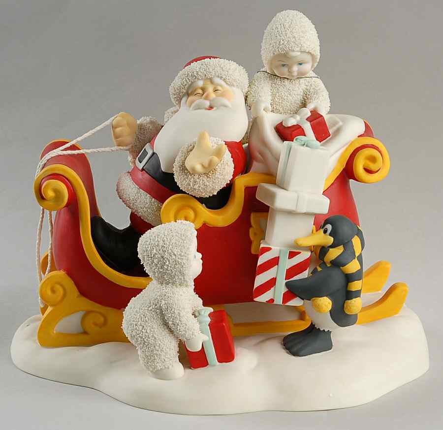 Santa Claus Is Comin' To Town - Guest Collection Santa Claus Is Comin' To Town - Boxed by Department 56-1