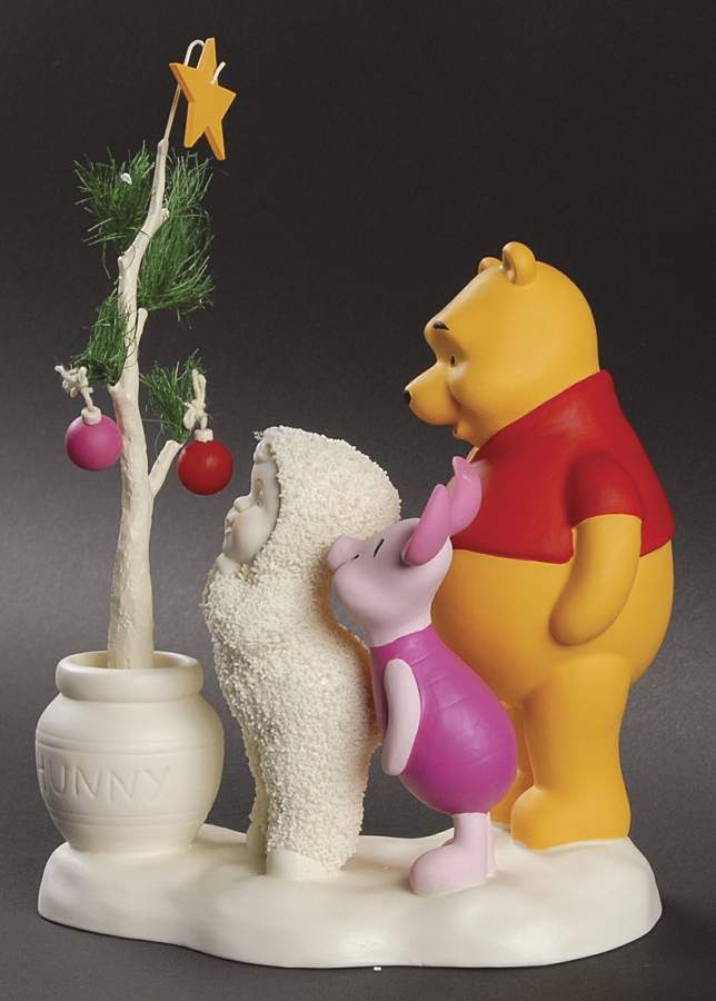 Winnie the Pooh - Guest Collection Pooh's Hunny Tree - Boxed by Department 56-1