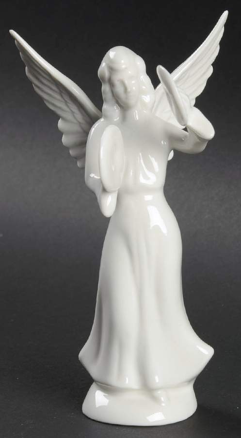 Angel Musicians Angel With Cymbals- Var 2 - No Box by Dresden (German)-1