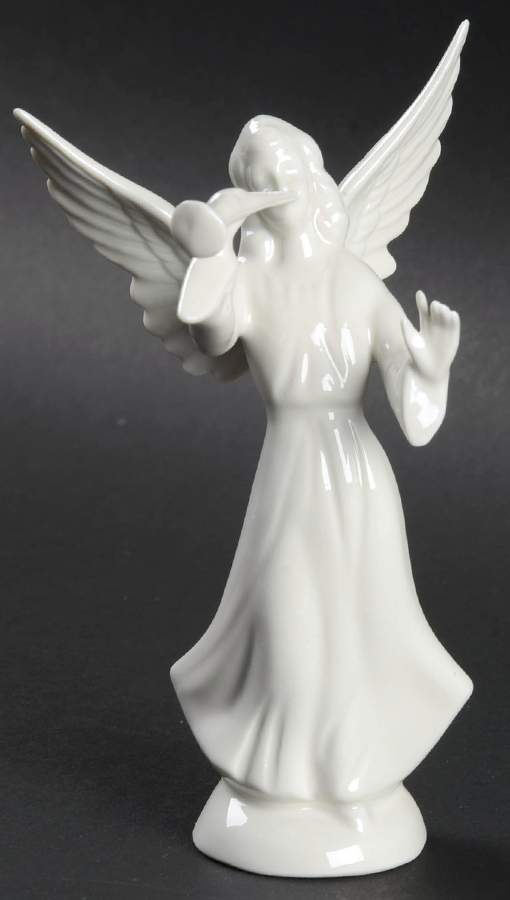 Angel Musicians Angel With Trumpet- Var 3 - No Box by Dresden (German)-1