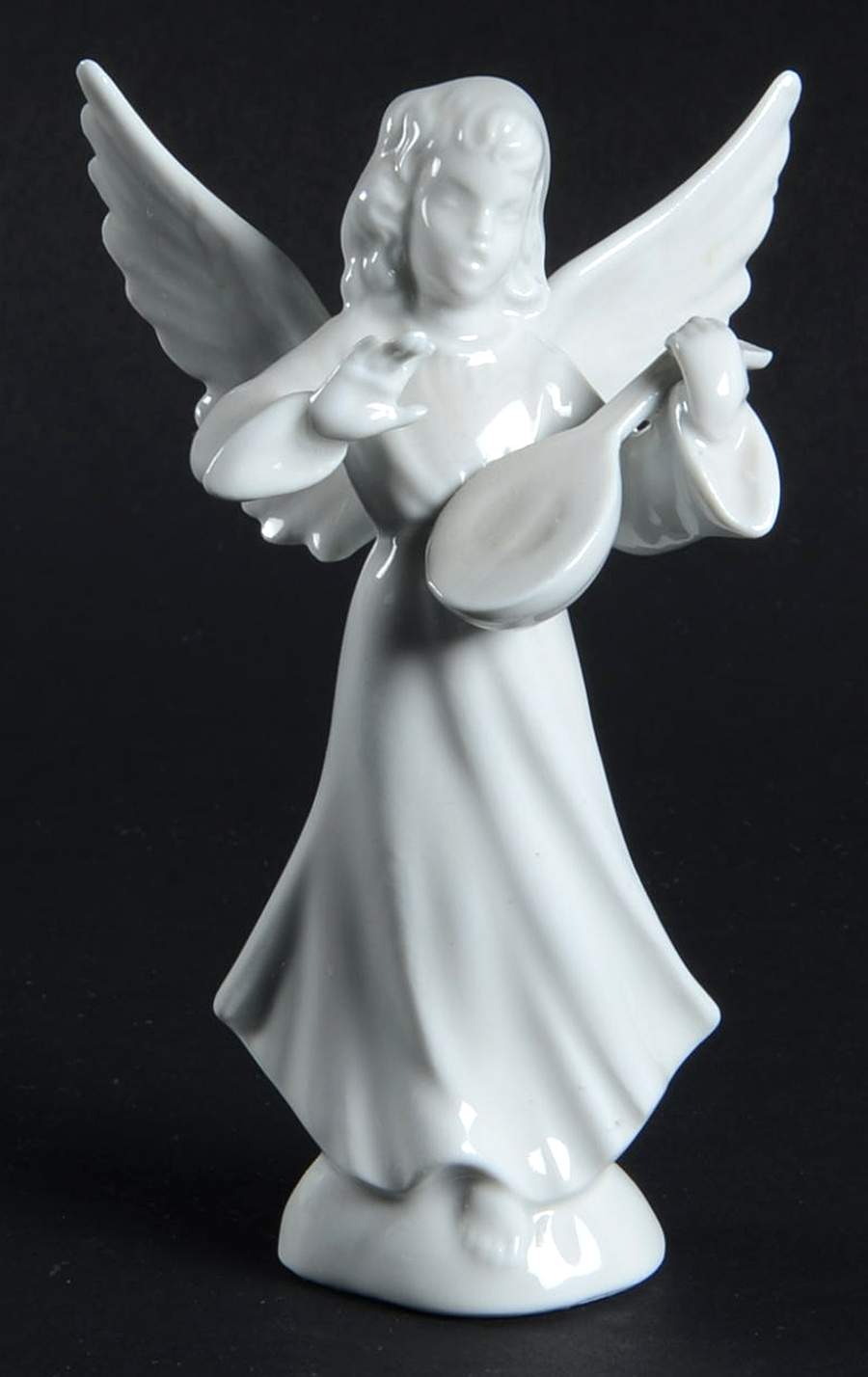 Angel Musicians Angel With Mandolin-Small - No Box by Dresden (German)-1