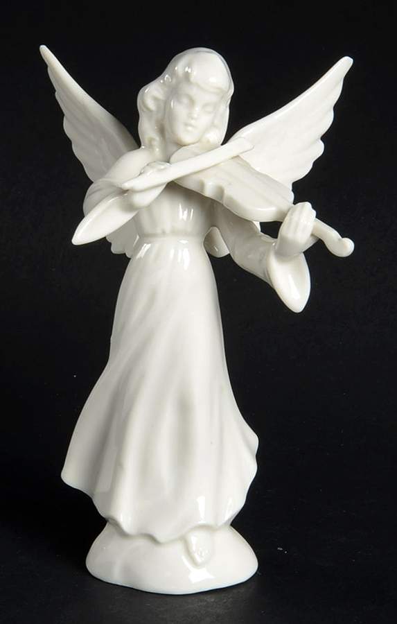Angel Musicians Angel With Violin - No Box by Dresden (German)-1