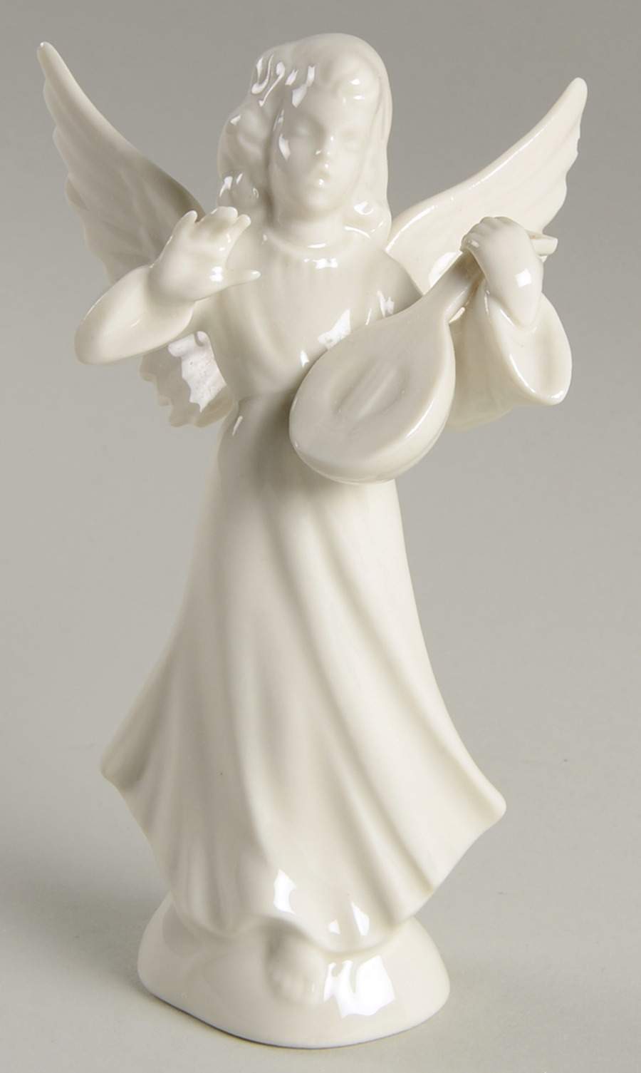 Angel Musicians Angel With Mandolin - No Box by Dresden (German)-1