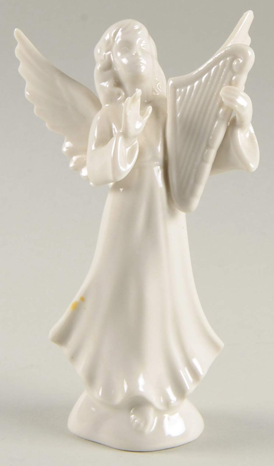 Angel Musicians Angel With Harp - No Box by Dresden (German)-1