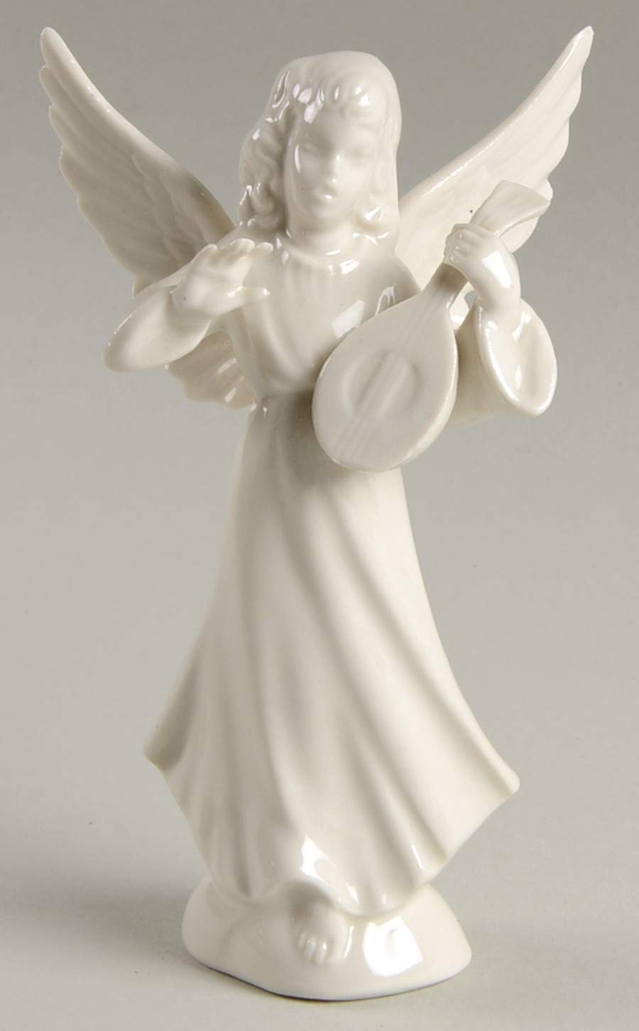Angel Musicians Angel With Mandolin - No Box by Dresden (German)-1