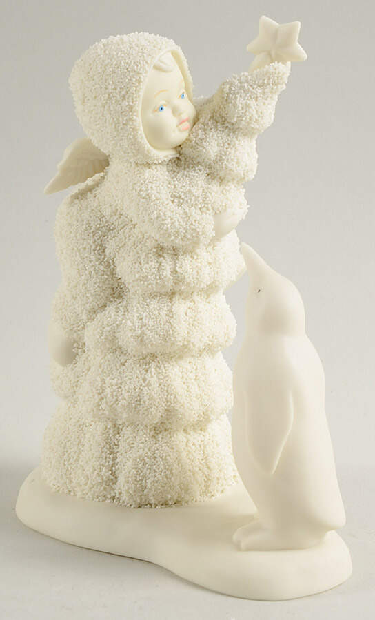 Snowbabies Friendship Club Figurine You Better Watch Out - No Box by Department 56-1