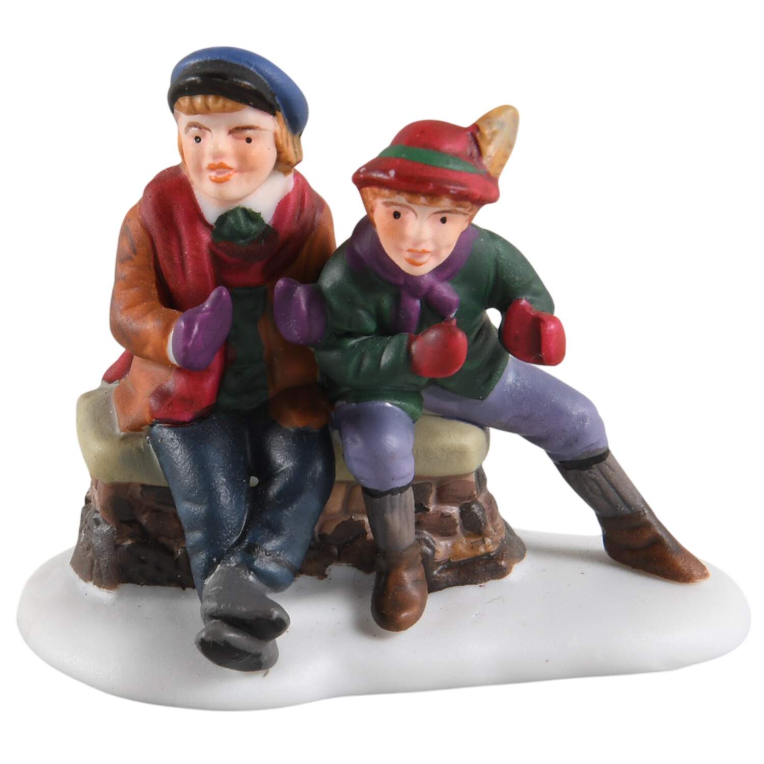 Twelve Days of Dickens Village Kids Sitting - No Box by Department 56-1