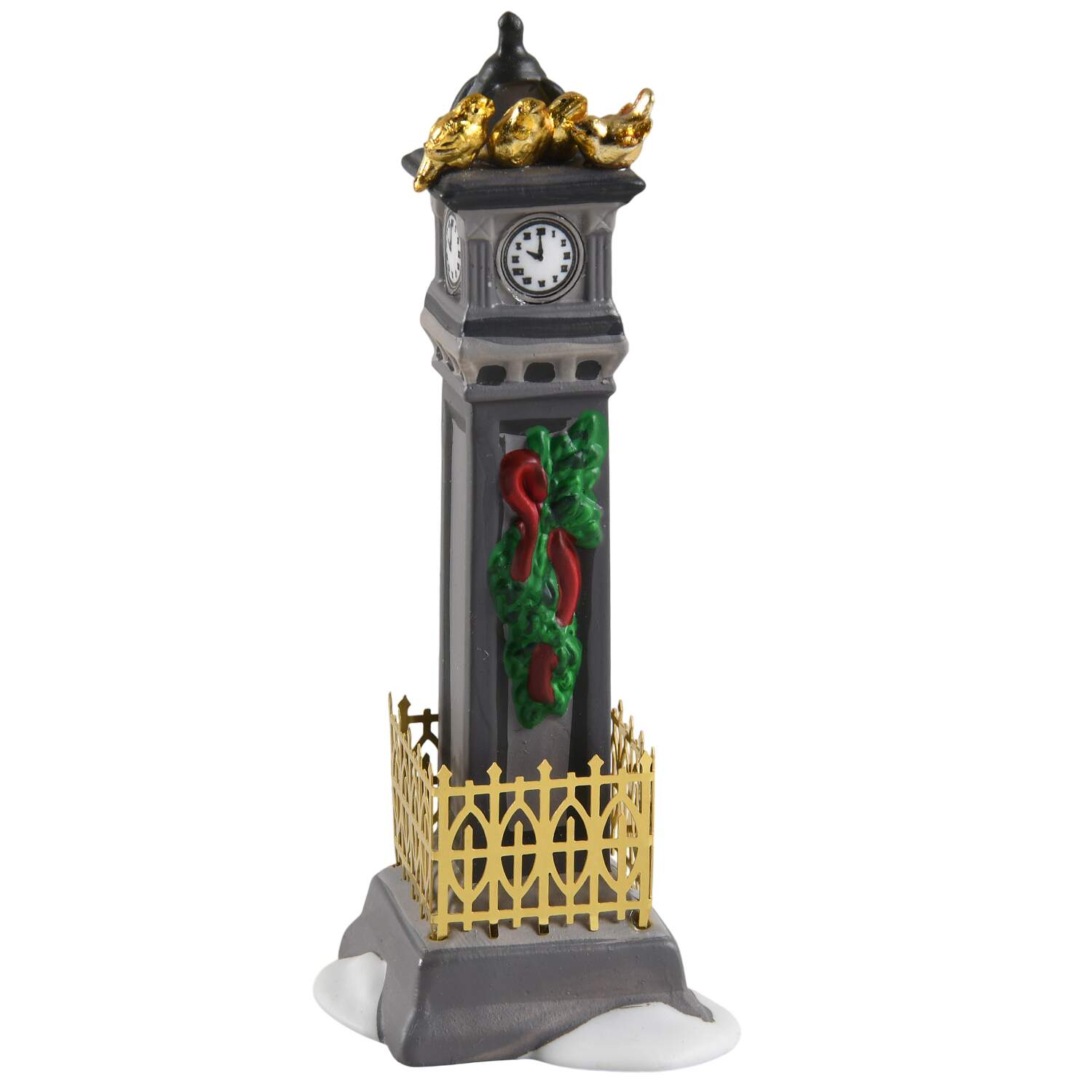 Twelve Days of Dickens Village Clock Tower - No Box by Department 56-1
