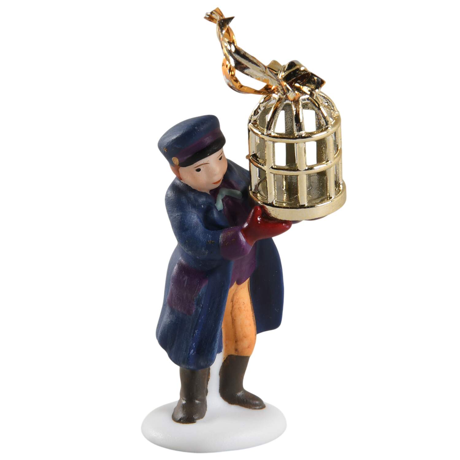Twelve Days of Dickens Village Man With Bird Cage - No Box by Department 56-1