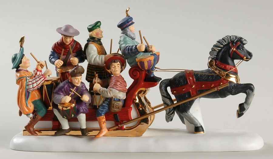 Twelve Days of Dickens Village Twelve Drummers Drumming - Boxed by Department 56-1